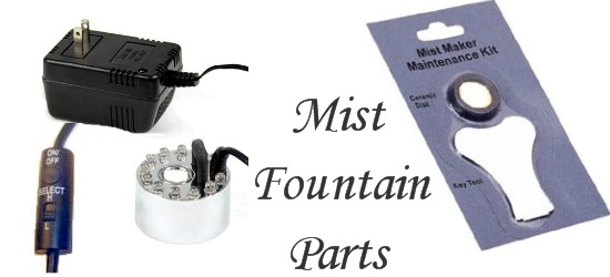 Shop all mist fountain parts.
